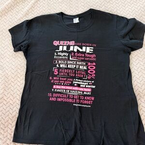 Port and Company Black Graphic Tee